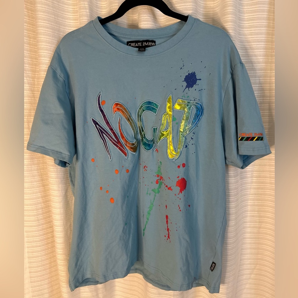 Create 2MRW NO CAP Embroiled Short Sleeve Tee (Unisex) XXL